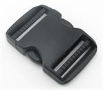 B-SR-01 2000 Black Dual Adjusting Side Release Buckle